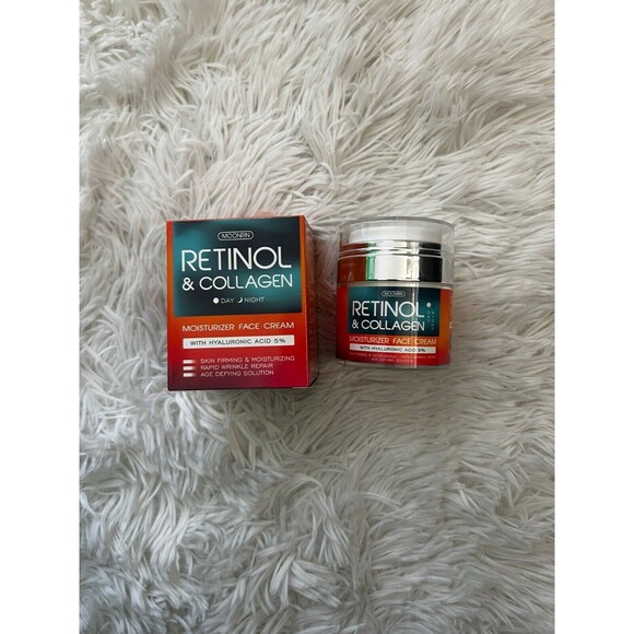 New Moonrin Retinol & Collagen Moisturizer Face Cream - Picture 1 of 3